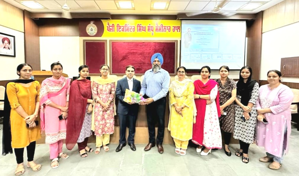 The seminar was organized by the commerce department of Sikh National College Banga